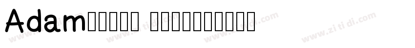 AdamGorry Lights字体转换